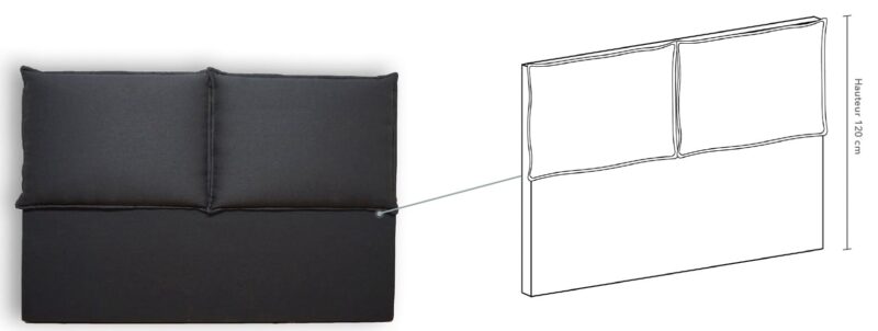 Tête de lit TWINS – Image 2